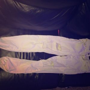White jeans